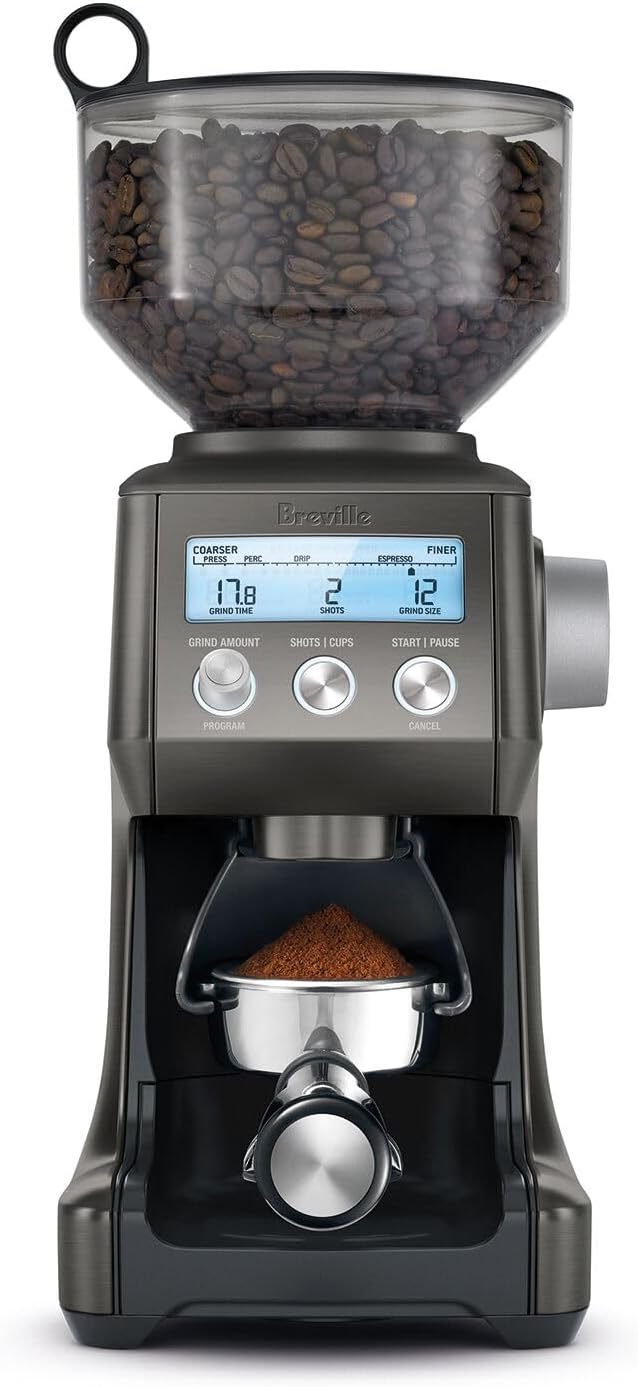 Breville Smart Grinder Pro, Black Stainless