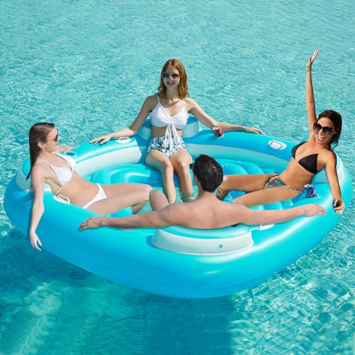 Jasonwell Floating Island Pool Float