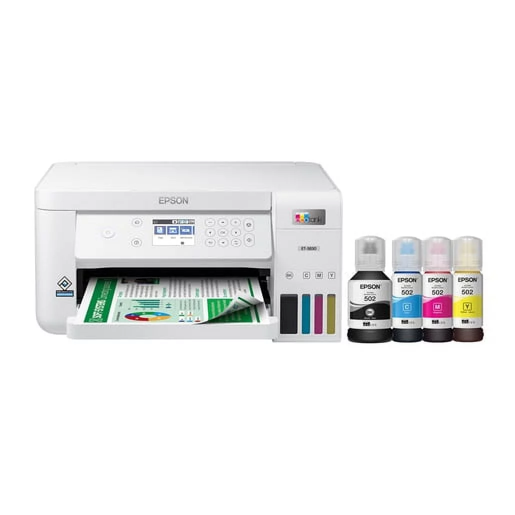 Epson EcoTank ET-3830 Wireless Color All-in-One Cartridge-Free Supertank Printer with Scan, Copy