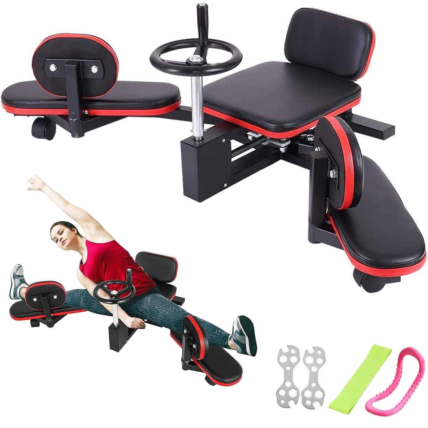 BotaBay Pro Leg Stretcher 330LBS Leg Stretch Machine Heavy Duty Steel Frame Leg Stretcher Machine Training Fitness Equipment Leg Stretcher for Home