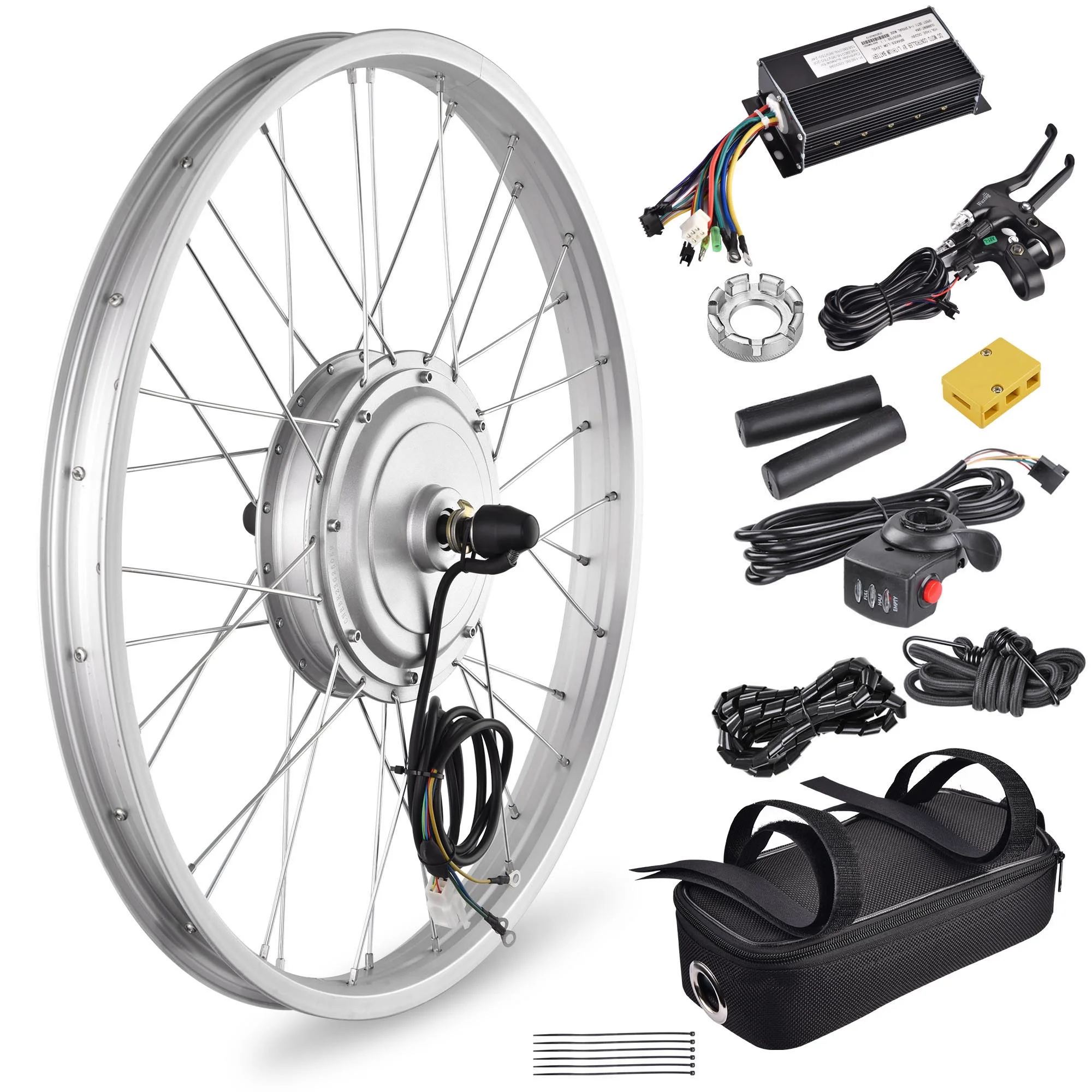 Electric Bike Conversion Kit - 36V 750W Brushless Motor - Upgrade to Electric Power - Curated Treasures Market