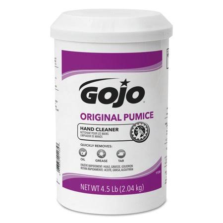 Gojo Original Pumice Hand Cleaner, Lemon, 4 1/2 lb Cartridge, 6/Carton - GOJ113506