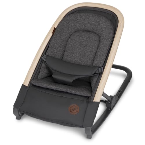 Maxi-Cosi Kori 2-in-1 Baby Bouncer Seat for Infants, Baby Rocker Chair, Portable Baby Bouncer, Classic Green