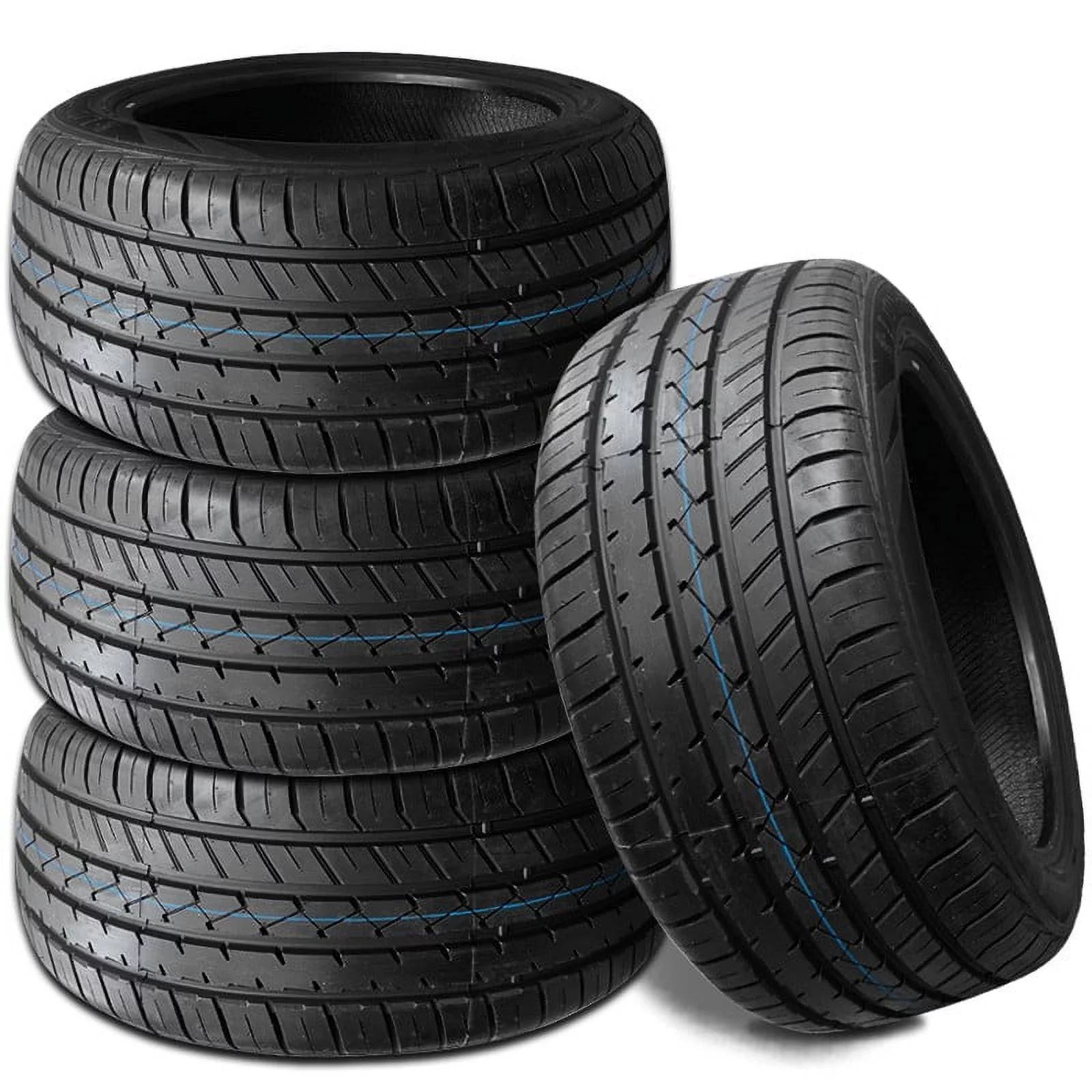 Set of 4 New Lionhart LH-Five 275/55R17 109V All Season Ultra High Performance Tires LHST51755010 / 275/55/17 / 2755517 Fits: 2001-03 Mercedes-Benz