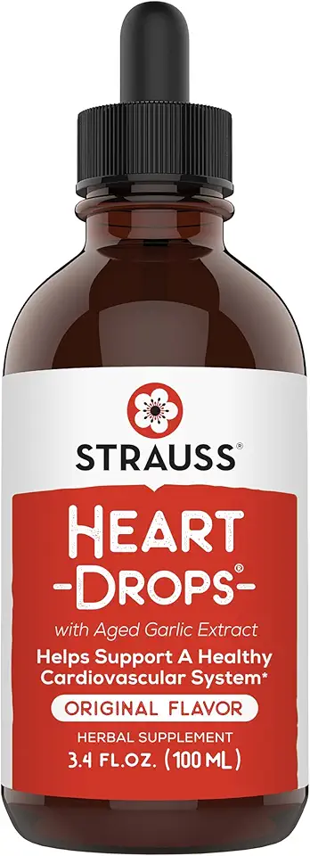 Strauss Naturals Heartdrops, 3.4 Ounce - Kansas Nuitrition - HNZSDS