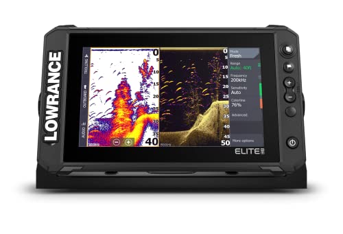 Lowrance Elite FS Fishfinder/Chartplotter, Available with and Without Transducer