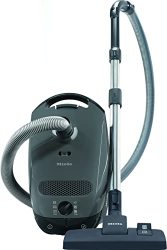 Miele Classic C1 Pure Suction Bagged Canister Vacuum, Graphite Grey - Portable, Household - Radiant Selections