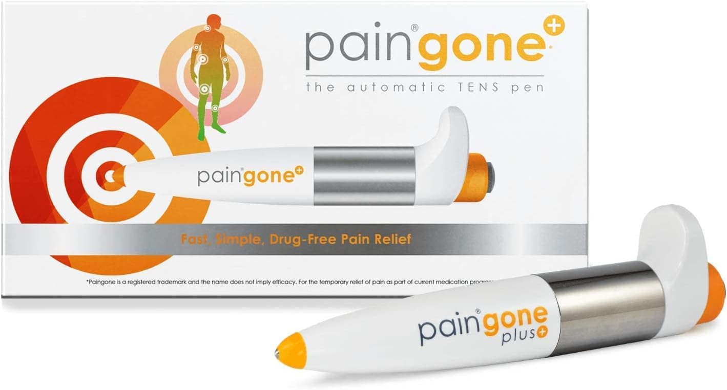 Paingone Plus The Automatic TENS Pen - Arthritis, Sciatica, Joint Pain, Cervical Spondylosis, Back & Shoulder Pain