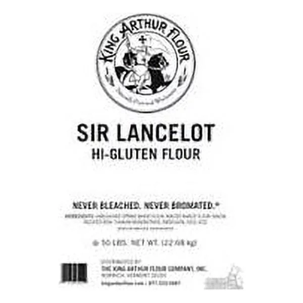 King Arthur Lancelot Hi-Gluten Flour (1x50Lb) - Curated Treasures Market