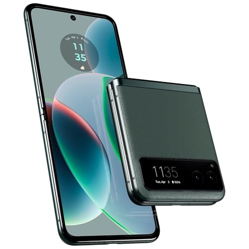 Motorola Moto Razr 40 5G 2023 (128GB, 8GB) 6.9" Foldable AMOLED, Snapdragon 7 Gen 1, Android 13 (T-Mobile Unlocked for Verizon, Metro, Boost