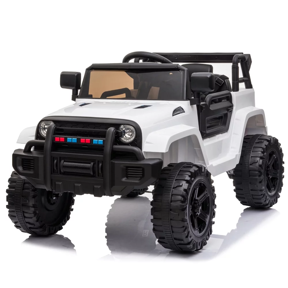 Zimtown Safety 12V Battery Electric Remote Control Car, Kids Toddler Ride On Truck Toy Motorized Vehicles, Wheels Suspension, Seat Belts