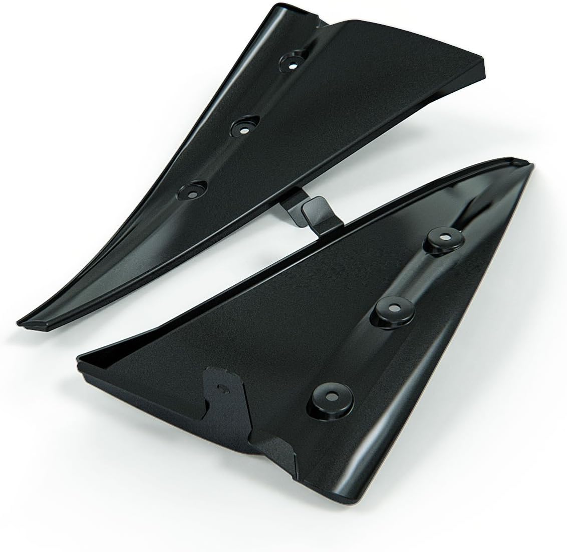 ACS Composite Enhanced Splash Guard in Carbon Flash for C7 Corvette Stingray Grand Sport & Z06. High durability and rigidity for ultimate rock chip