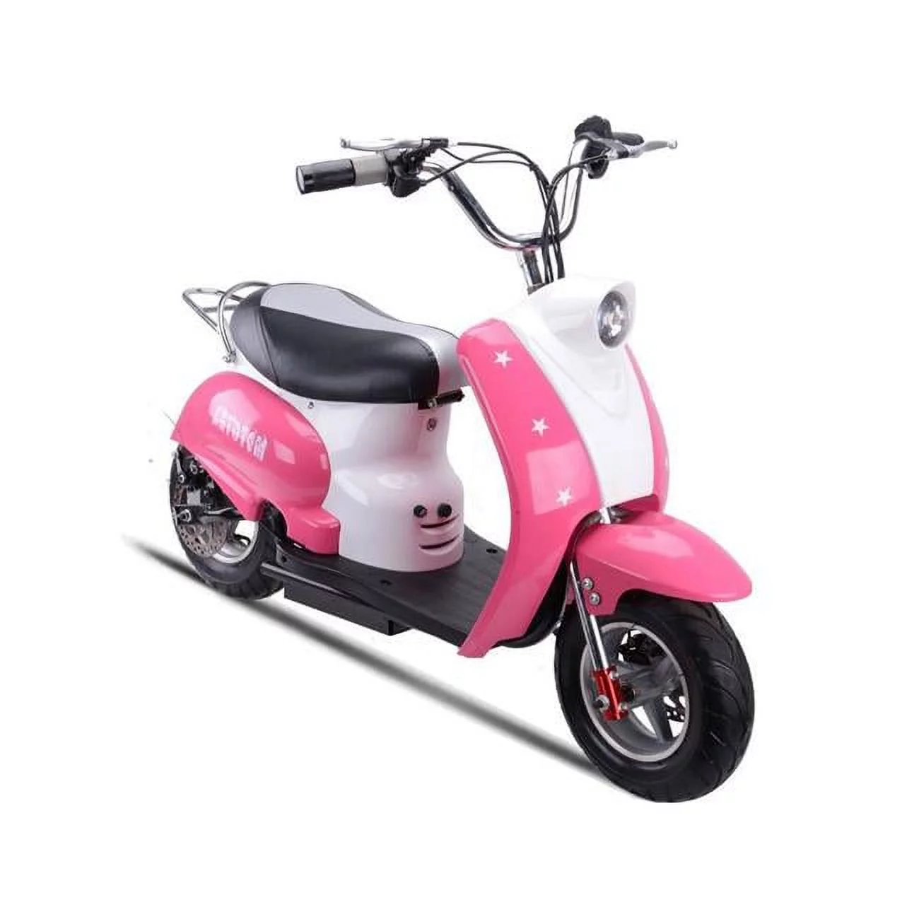 MT-EM-Purple 24 V Mototec Moped Purple Electric Scooter - Curated Treasures Market