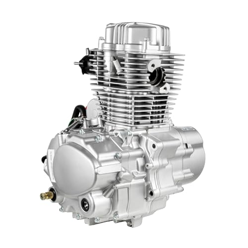 250CC/200CC 4 Stroke Engine Motor for ATV Dirt Bike Go Kart, 5-Speed Manual Transmission Engine Motor - Single Cylinder