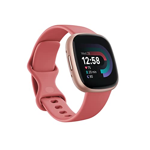 Fitbit Versa 4 Fitness Smartwatch with Daily Readiness, GPS, 24/7 Heart Rate, 40+ Exercise Modes, Sleep Tracking and more, Black/Graphite