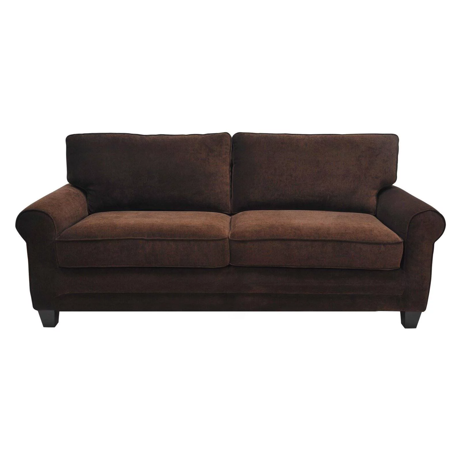 Serta Copenhagen 73" Sofa in Brown - Curated Treasures Market