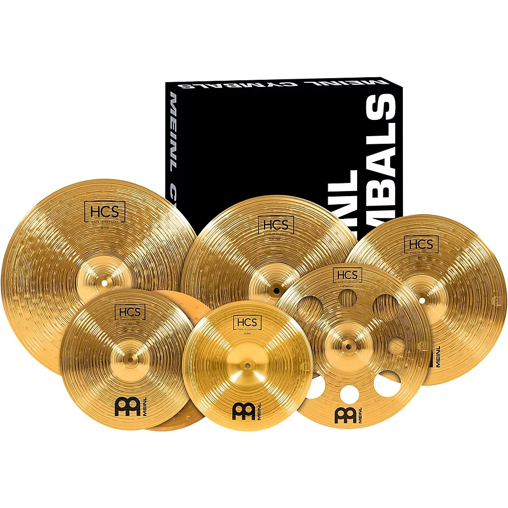 MEINL Super Cymbal Set With Free 16" Crash - Curated Treasures Market