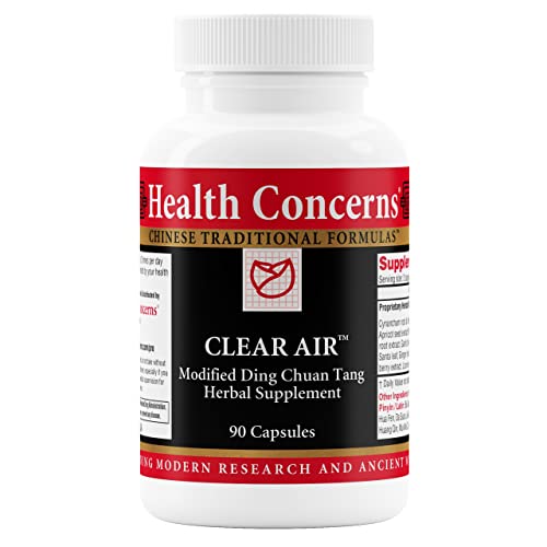 Health Concerns Clear Air - Lung Health & Respiratory Support Supplement - 90 Capsules - Kansas Nuitrition - HNZSDS