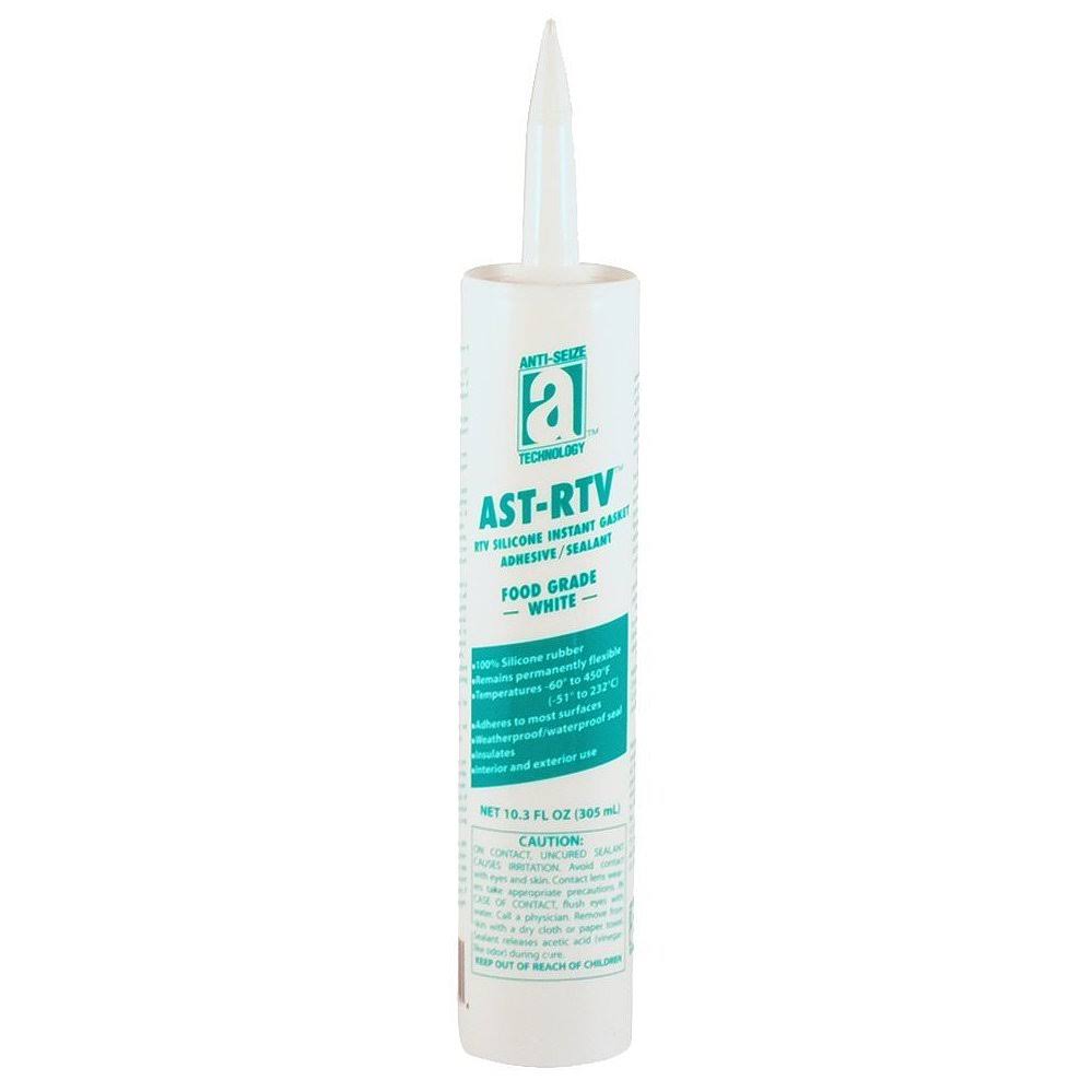 AST-RTV 27110 Food Grade White 100% Silicone Adhesive/Sealant/Instant Gasket, 10.3 oz. Cartridge