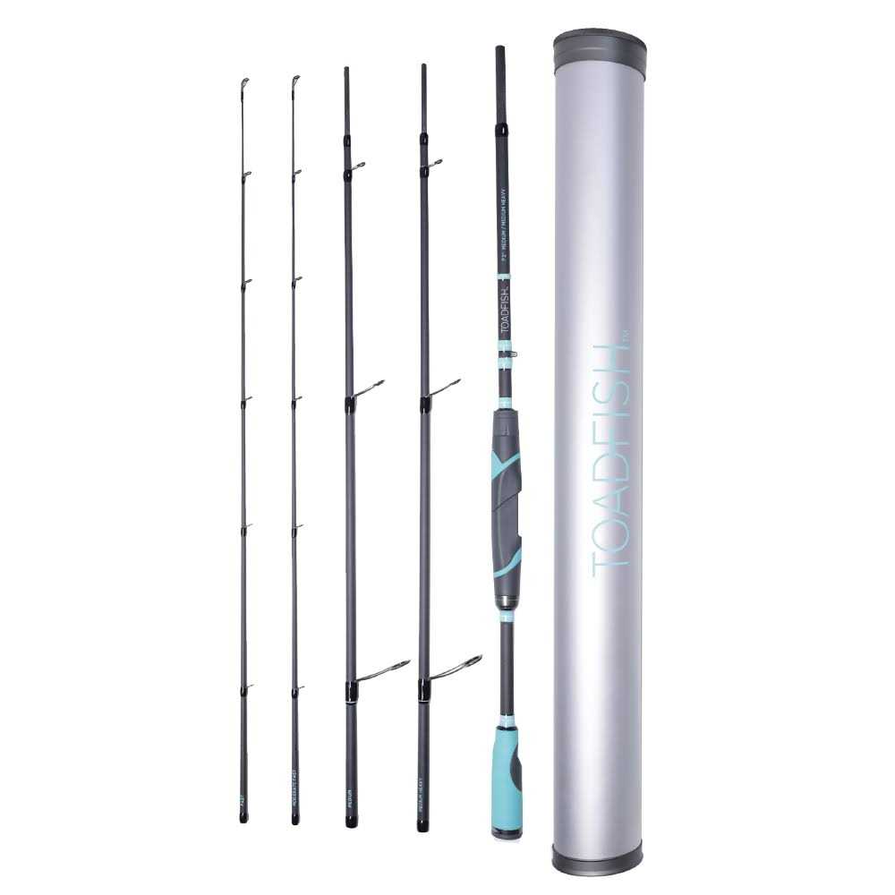 Toadfish Travel Spinning Rods Medium &amp; Medium - Sports Supplies Online Store