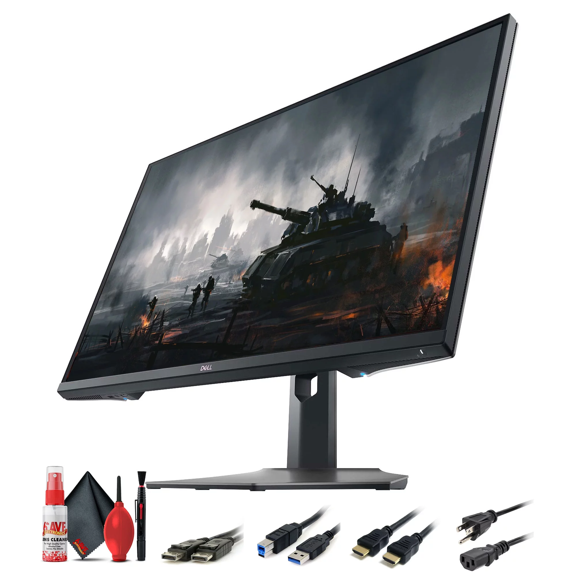 Dell G3223Q 32" 4K HDR 144 Hz Gaming Monitor (G3223Q) + Cleaning Kit - Curated Treasures Market