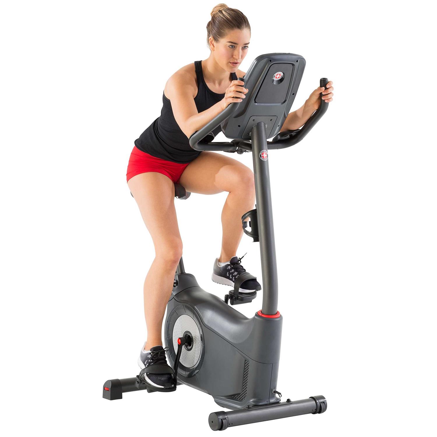 Schwinn 170 Upright Exercise Bike - Silver - Sports Supplies Online Store