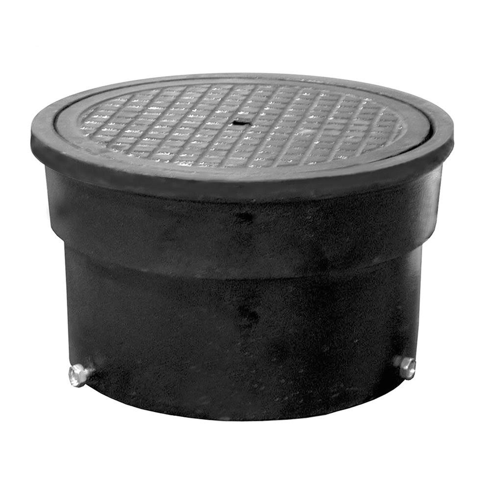 6x22 Heavy Duty Cleanout with Cast Iron Cover - 5-3/8x22 Height D76005