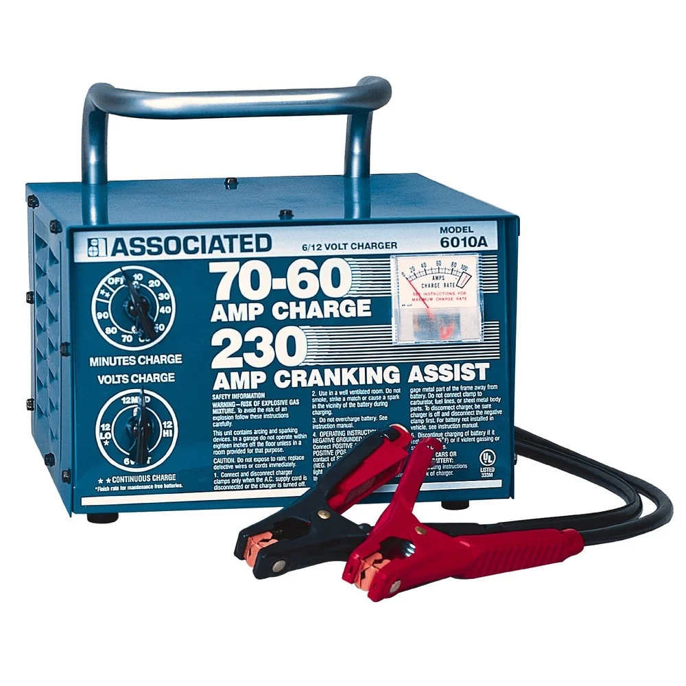 Associated Equipment 6010B 6/12/24V 60 Amp Portable Charger