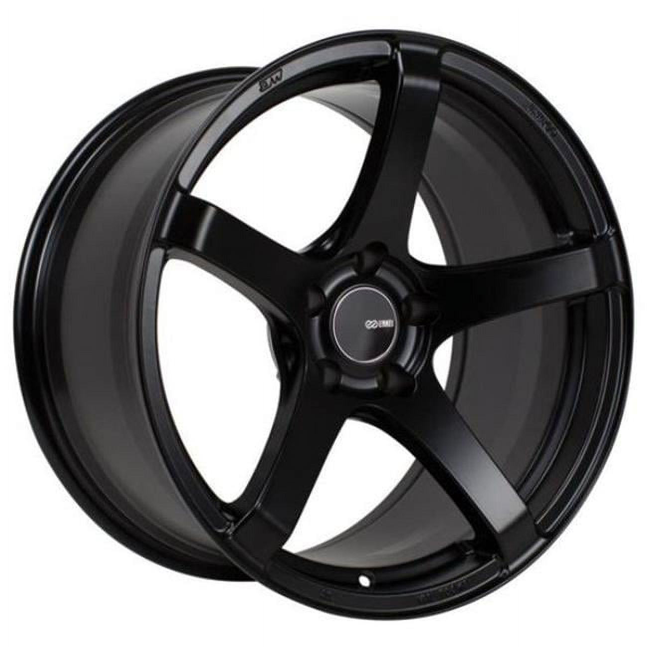 Enkei  17 x 8 in. Kojin 35 mm Offset 5 x 114.3 mm Bolt Pattern 72.6 mm Bore Wheel, Matte Black