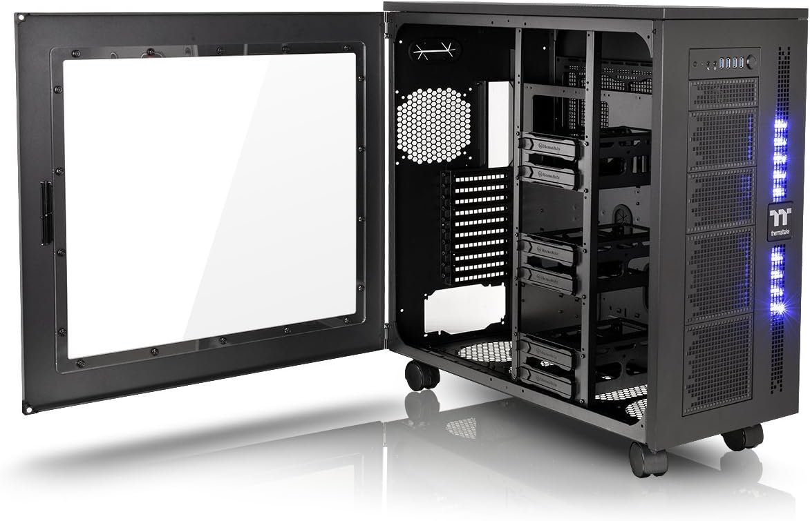 Thermaltake Core W200 Dual System Capable Extreme Water Cooling XL-ATX Fully Modular/Dismantle Stackable Tt Certified Super Tower Computer Case