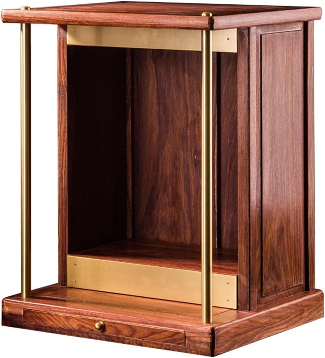 Buddha Altar Shelf Small Modern and Minimalist Household Hanging Wall Style New Chinese Style Rosewood Solid Wood Platform for Guanyin Shrine Hanging