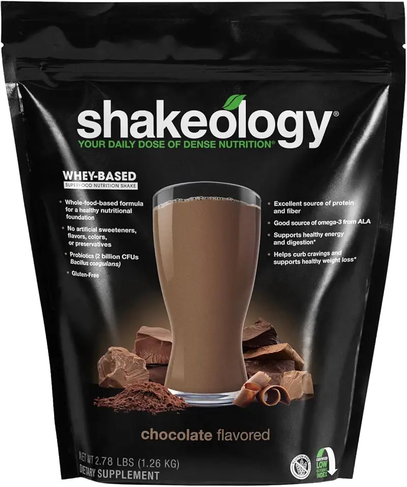 Shakeology Whey Protein Powder Blend - Gluten Free, Superfood Protein Shake with Vitamins and Minerals - Helps Support Healthy Weight Loss