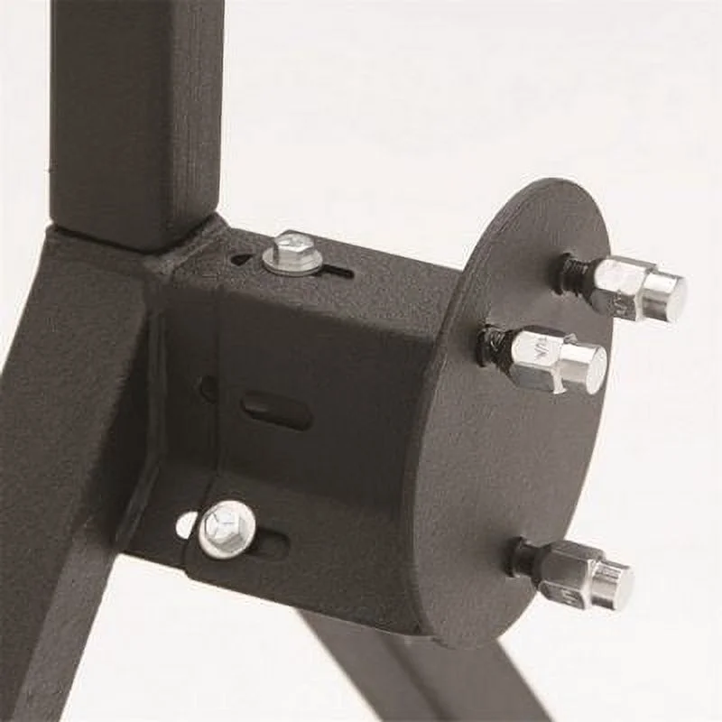 Smittybilt SRC Rear Bumper and Tire Carrier with Receiver Hitch (Black) - 76621 - Curated Treasures Market
