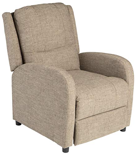 Thomas Payne RV Pushback Recliner, Majestic Chocolate, 27.5" W x 37" D x 36.5" H, Low-Maintenance PolyHyde Upholstery, High-Density Comfort Foam