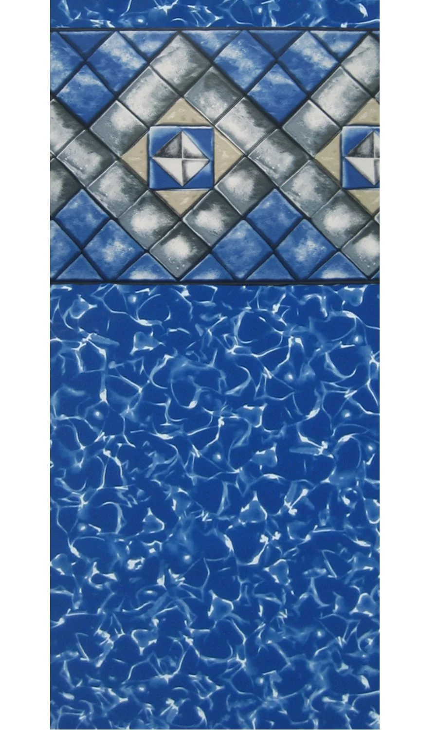 24-ft-by-52 Inch Round Manor Esther Williams Beaded Swimming Pool Liner 25 Gauge - Radiant Selections