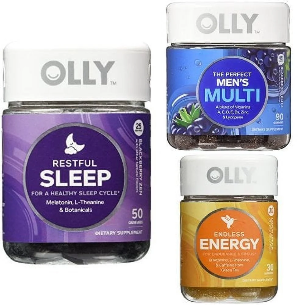 Olly Restful Sleep Blackberry Zen Vitamin Gummies (Pack of 6)