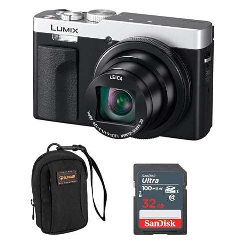 Panasonic LUMIX ZS99 Point and Shoot Camera, Compact Camera for Travel with 30x Zoom with 24-720mm Zoom Lens, and 4K Video/Photo