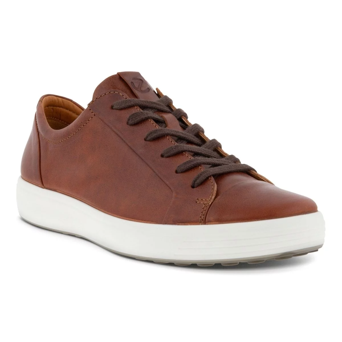 ECCO Mens Soft 7 City Sneaker Cognac - 470364-02053