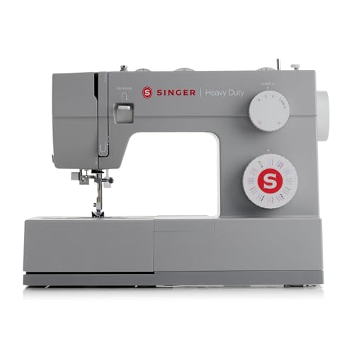 SINGER Heavy Duty 4452 High Speed Sewing Machine With Accessory Kit | Strong Motor with Enhanced Piercing Power, 110 Stitch Applications