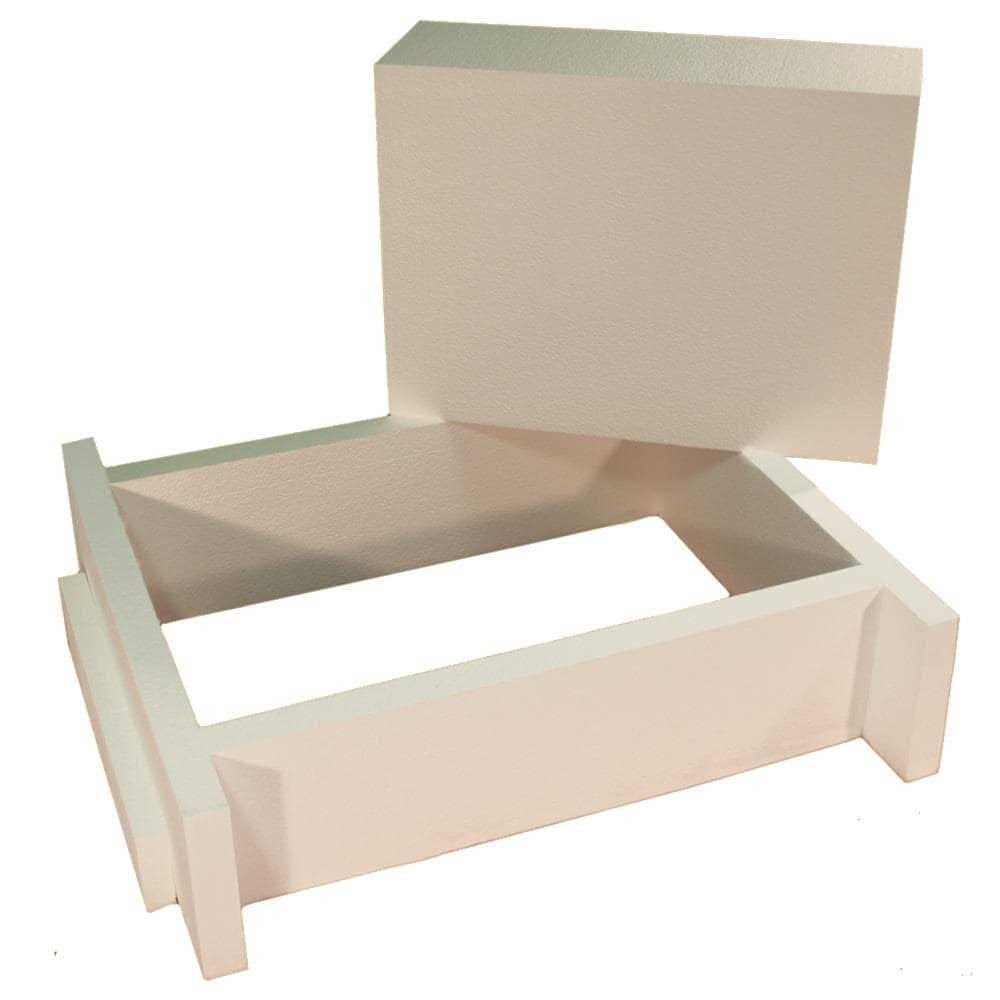 The Energy Guardian 33 x 25 in. Universal R-38 Attic Hatch Scuttle Hole Insulation Cover - Shop Hardware Tools Online Store