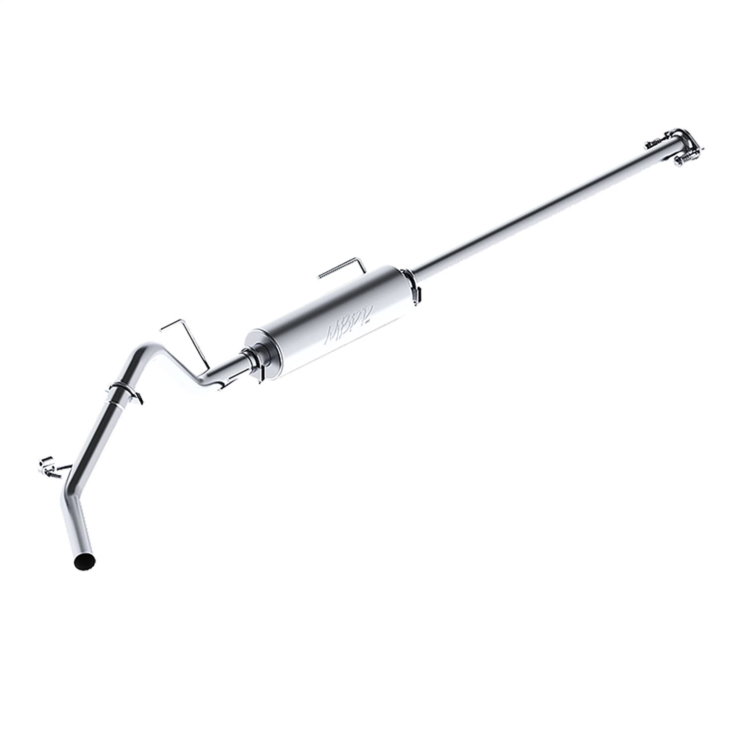 2010 Toyota Tacoma MBRP P Series Cat Back Exhaust System - S5326P
