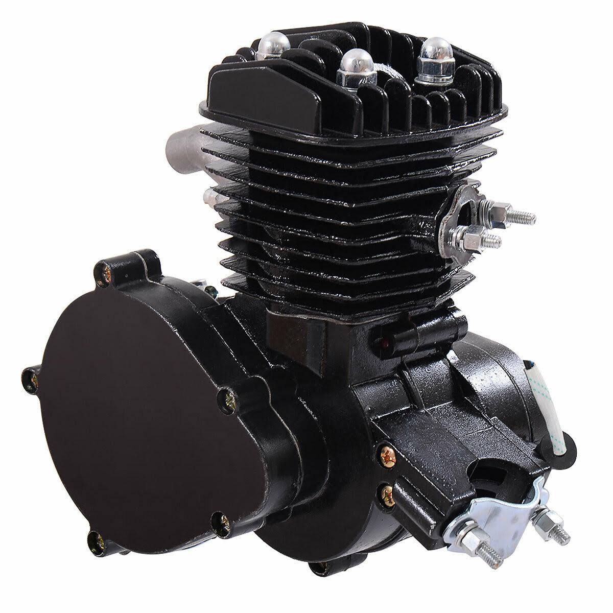 2-Stroke Upgraded 80 CC Bicycle Gasoline Engine Motor Kit-Black