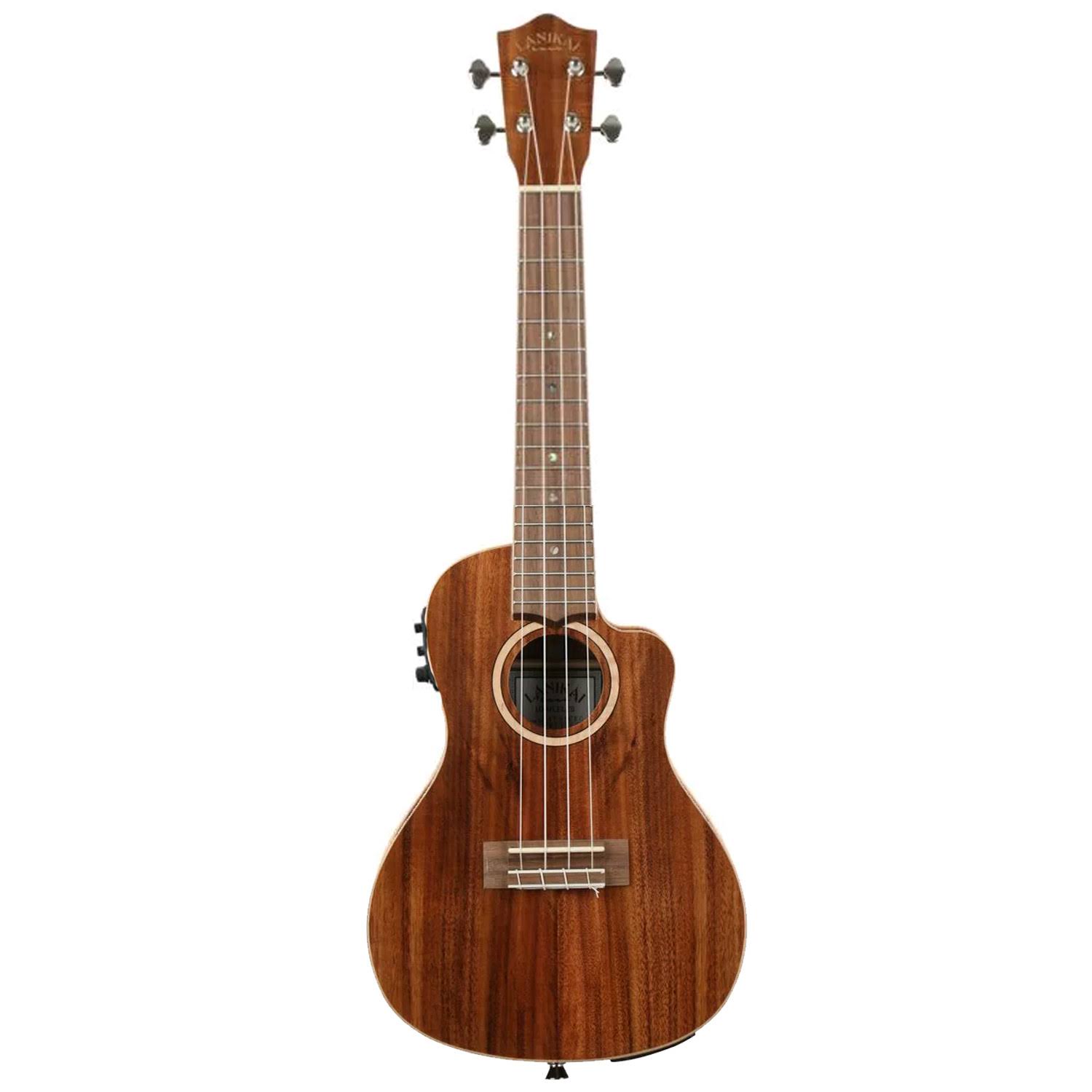 Lanikai Acacia Concert Ukulele with Kula Preamp ACS-CEC