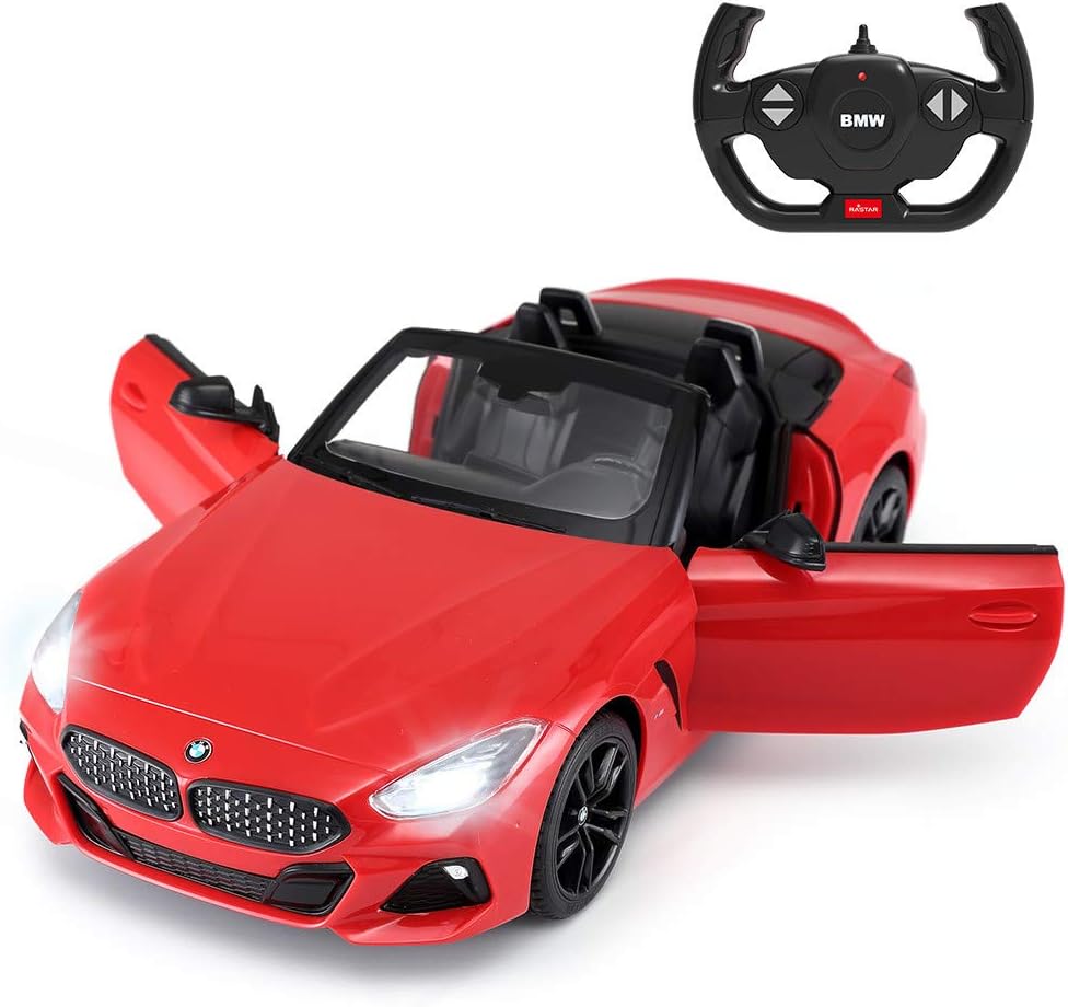 RASTAR BMW Toy Car, 1:24 BMW Z4 Roadster Remote Control R/C Car Model Vehicle for Kids