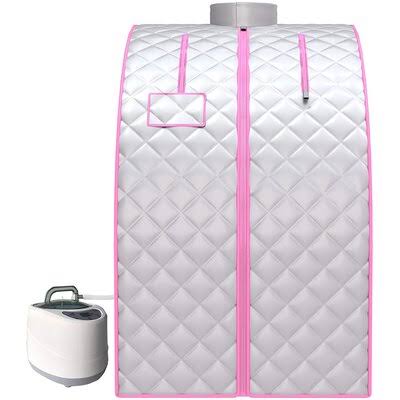 Radiant Rejuvinator Single Person Indoor Portable Traditional Steam Sauna BKB365 Color: Silver