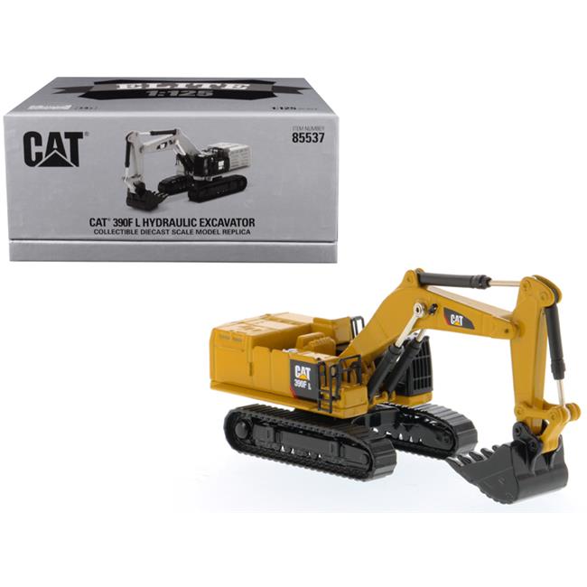 Diecast Masters 85537 CAT Caterpillar 390F L Hydraulic Excavator Elite Series 1-125 Diecast Model