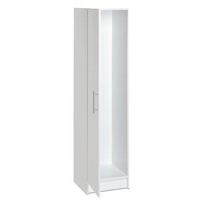 Bovey 65x22 H x 16x22 W x 16x22 D Broom Cabinet Ebern Designs Color: White