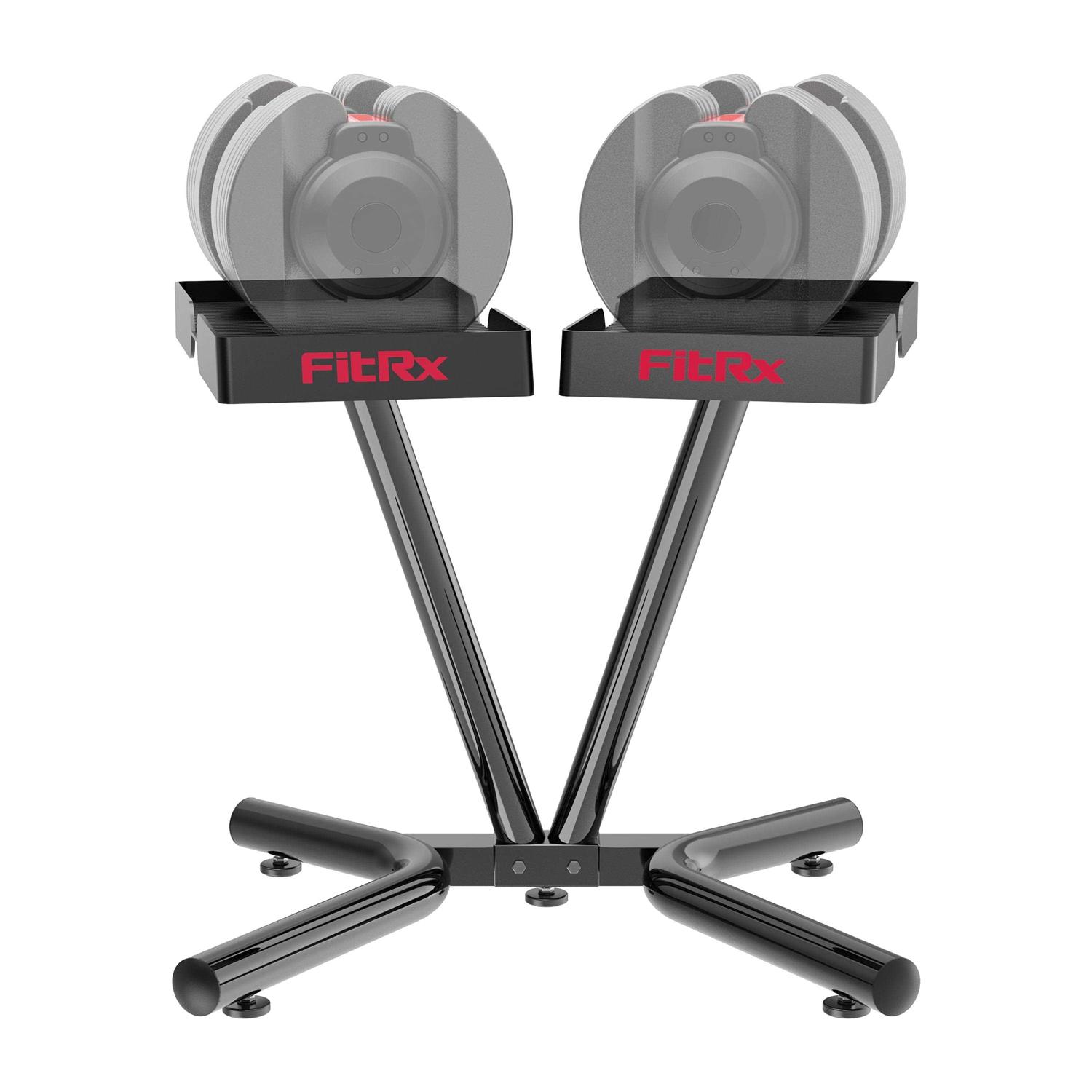 Fitrx SmartRack Dumbbell Stand, Dumbbell and Kettlebell Weight Rack Stand for Home Gym - Sports Supplies Online Store