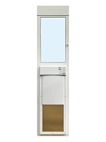 Power Pet Electronic Dog Door - High Tech Pet Electronic Pet Doors - Fully Automatic Sliding e-Glass Electronic Dog Doors