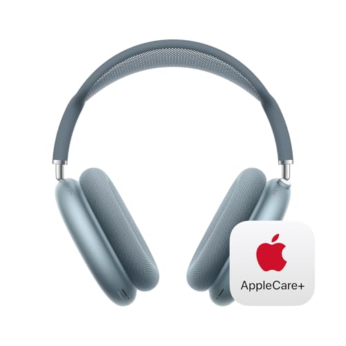 Apple AirPods Max Wireless Over-Ear Headphones, Pro-Level Active Noise Cancellation, Transparency Mode, Personalized Spatial Audio, USB-C Charging